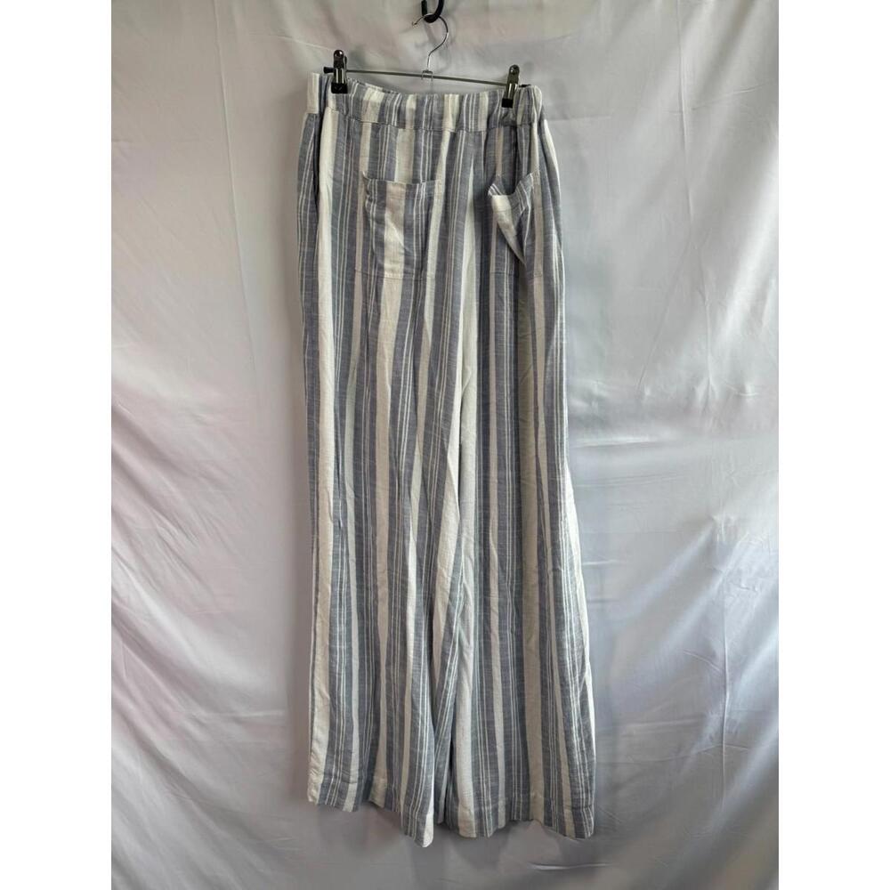 Splendid Blue Stripe Raegen Stripe Pants Size M - Picture 4 of 5